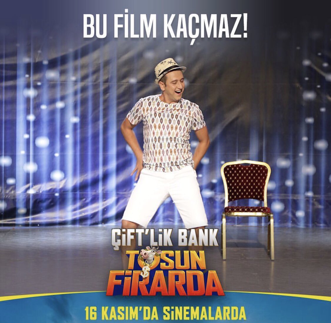 Harika bi film bizleri bekliyor şimdiden söylüyorum 16 kasımda sinemadayız 😂👏🏻👏🏻 ÇiftlikBank TosunFirarda