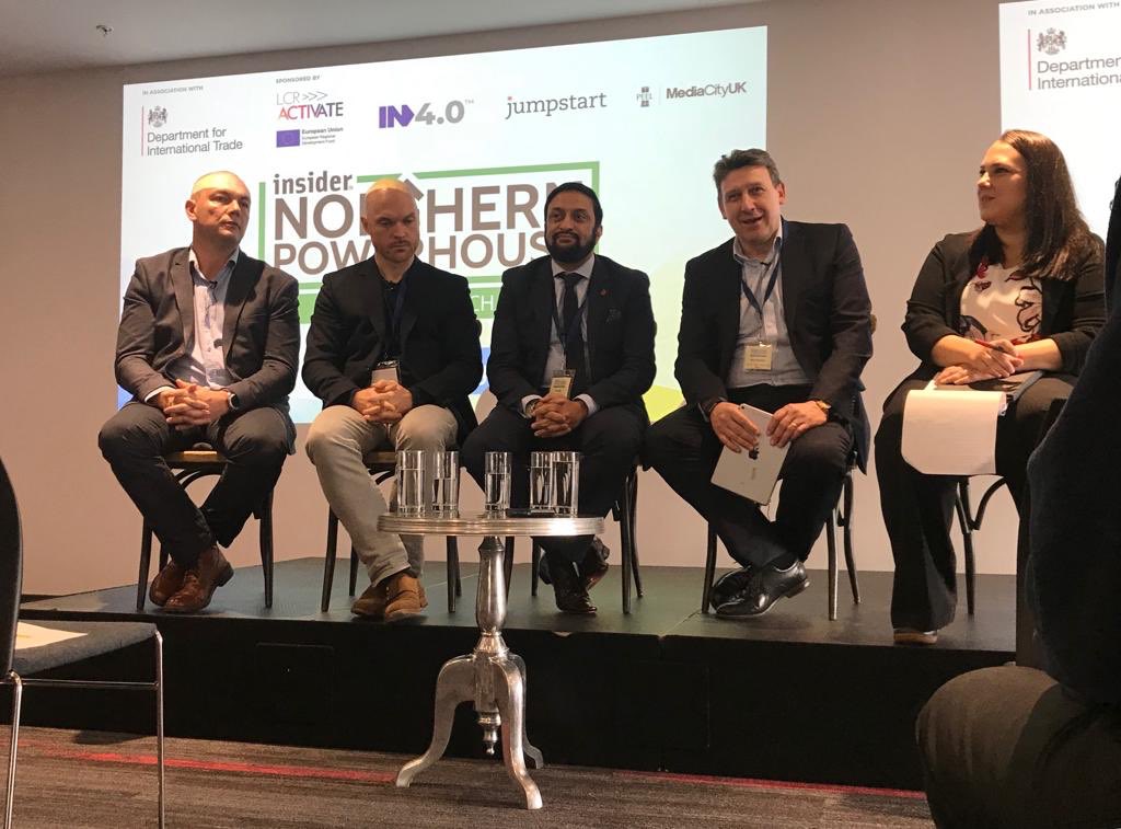 IN4_Group's tweet photo. Fantastic panel at #InsiderDigital conference with @MoIsap on #Industry4 and #UKmfg.
@insidernwest @Vyprco @iqblade https://t.co/EwggrOcHhk