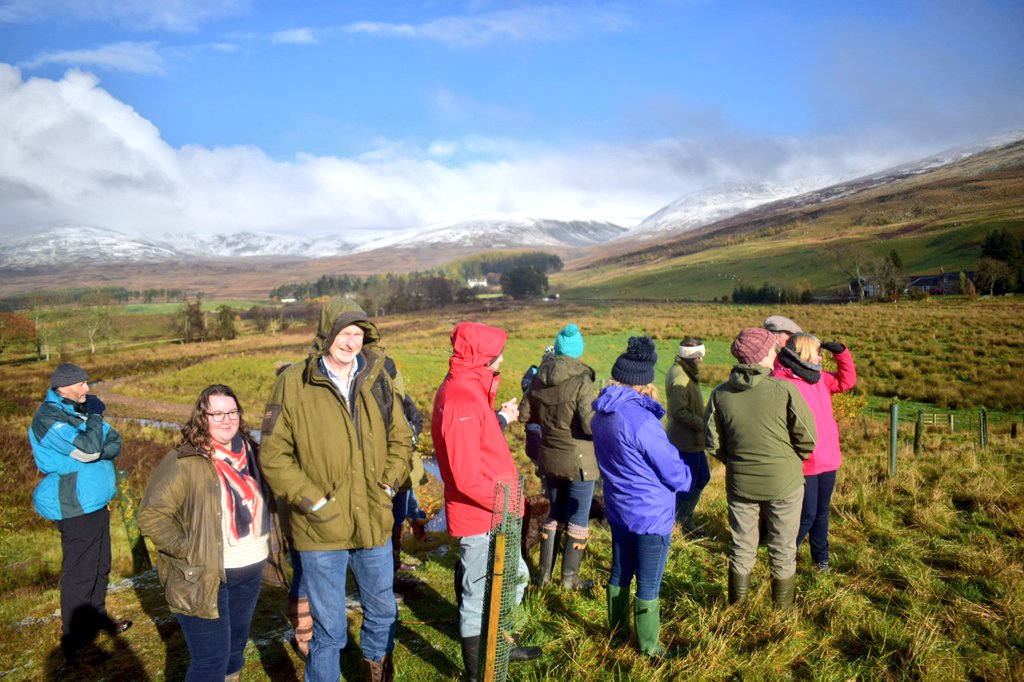 Fantastic time at <a href="/RottalEstates/">Rottal Estates</a> for our staff awayday! Fascinating learning about the estate's hydro scheme, land management and flood alleviation work.

Huge thank you to the team at Rottal for taking the time to show us around the estate and taking care of us!