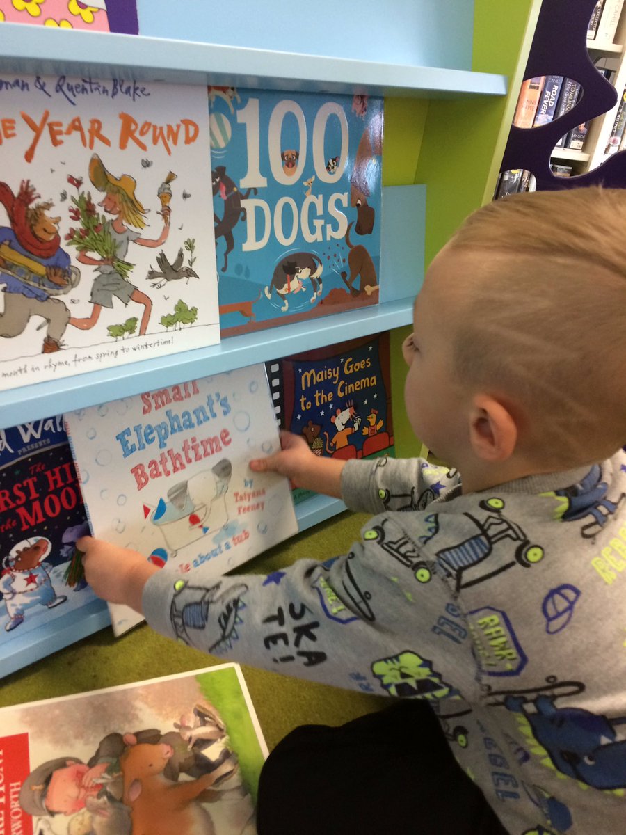 Tidying up the books in Kenton library 📚👍🏻 <a href="/GrangeNurs/">Grange First Nursery</a>