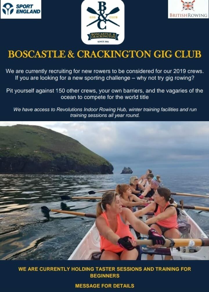 looking for a new challenge? 

Learn to gig row and get to row along  stunningly beautiful coastline in North Cornwall 💙

#GigRowing #Cornwall