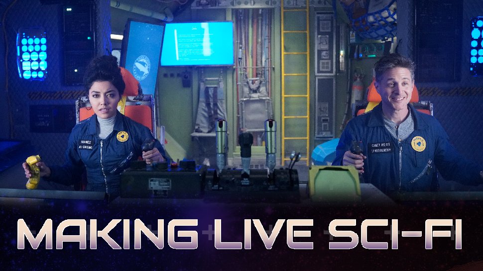 Nerdist (@nerdist) on Twitter photo How do you make a live sci-fi show like #OrbitalRedux? This featurette with <a href="/YuriLowenthal/">Yuri Lowenthal ๐ต๐ธ ๐บ๐ฆ #ceasefirenow</a> and <a href="/yasalbustami/">Yasmine Al-Bustami</a> explains: bit.ly/2zhGrLa How do you make a live sci-fi show like #OrbitalRedux? This featurette with <a href="/YuriLowenthal/">Yuri Lowenthal ๐ต๐ธ ๐บ๐ฆ #ceasefirenow</a> and <a href="/yasalbustami/">Yasmine Al-Bustami</a> explains: bit.ly/2zhGrLa