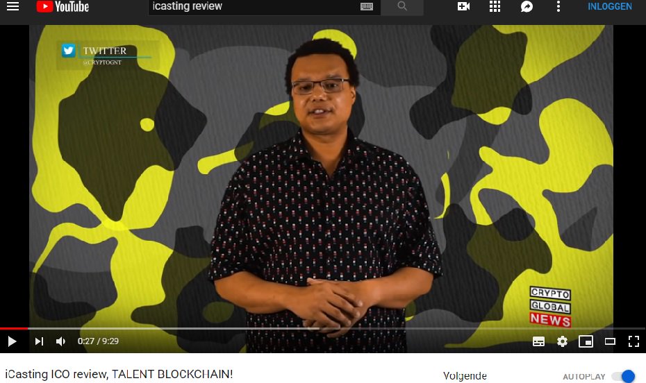 #iCasting

An amazing, in depth analysis of our project by <a href="/Cryptognt/">Crypto GNT</a>.
Explaining the full potential of <a href="/iCasting_NL/">iCasting</a> in a 5-star review.

youtube.com/watch?v=3A1EXu…

We wanna thank #crypto global news team for their service and expertise.

$crypto
#ICOs
#fundamentalanalysis