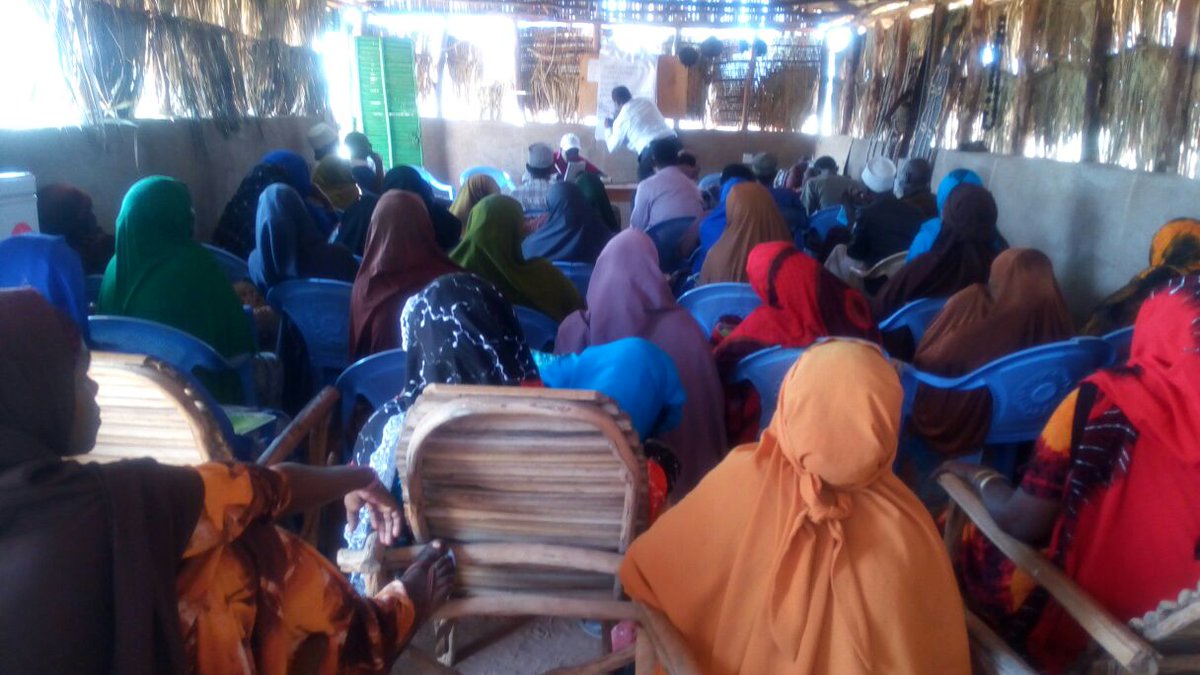 Postbank1's tweet image. Savings education at LVIA Merti, Isiolo. Postbank has over the years been giving citizens options to save money in secure ways making their financial dreams a reality #WhatDoYouWishFor? #WorldSavingsDay2018 @WSBI_ESBG @postbankug