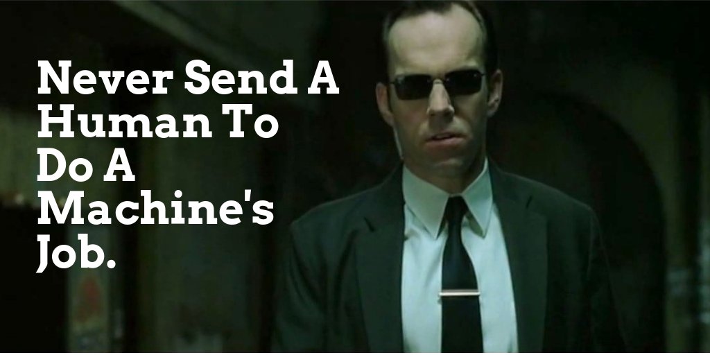 A proverb from The Matrix Trilogy that perfectly lays in a #devops world. 

#automation #collaboration #authenticity 

Get #unstech today!