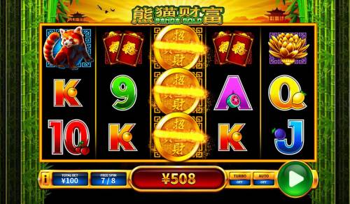review_slots's tweet image. Panda Gold slot machine from #Skywind description. #slot #PandaGold reviewslots.org/slot/9789/pand…