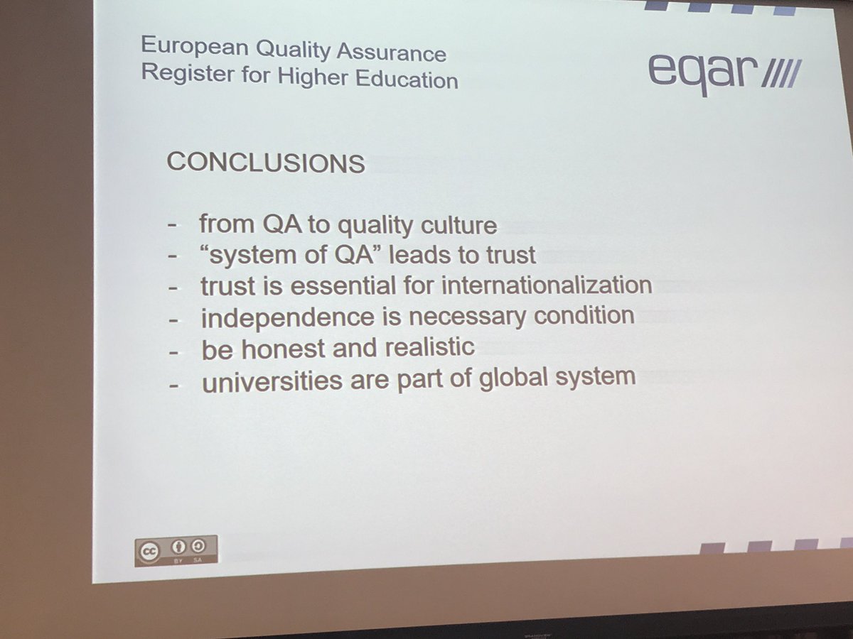 fmarmole's tweet image. The signing of inter-institutional agreements: real internationalization or just good intentions? Most #universities have hundreds of international cooperation agreements that “rest in peace” in the institutional archives: Karl Dittrich,President of @eqar_he. #highered #Croatia