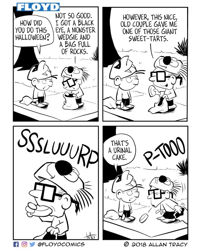 Trick or Treat. #humor #comics #Halloween floydcomics.com/comic/trick-or…