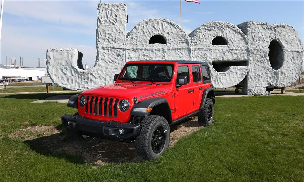 toledonews's tweet image. Red-hot @Jeep #Wrangler breaks sales records in 2018 🚙
bit.ly/2Q4eGgh