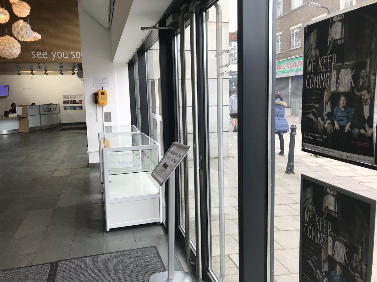 sarahgstanley's tweet photo. We Keep Coming Back. See You So(on) @artsdepot @LeRubenfeld @KatkaReszke @gizmar @boyFriday_TO #northfinchley #london #wekeepcomingback #cdncult https://t.co/Cb23GqF76I