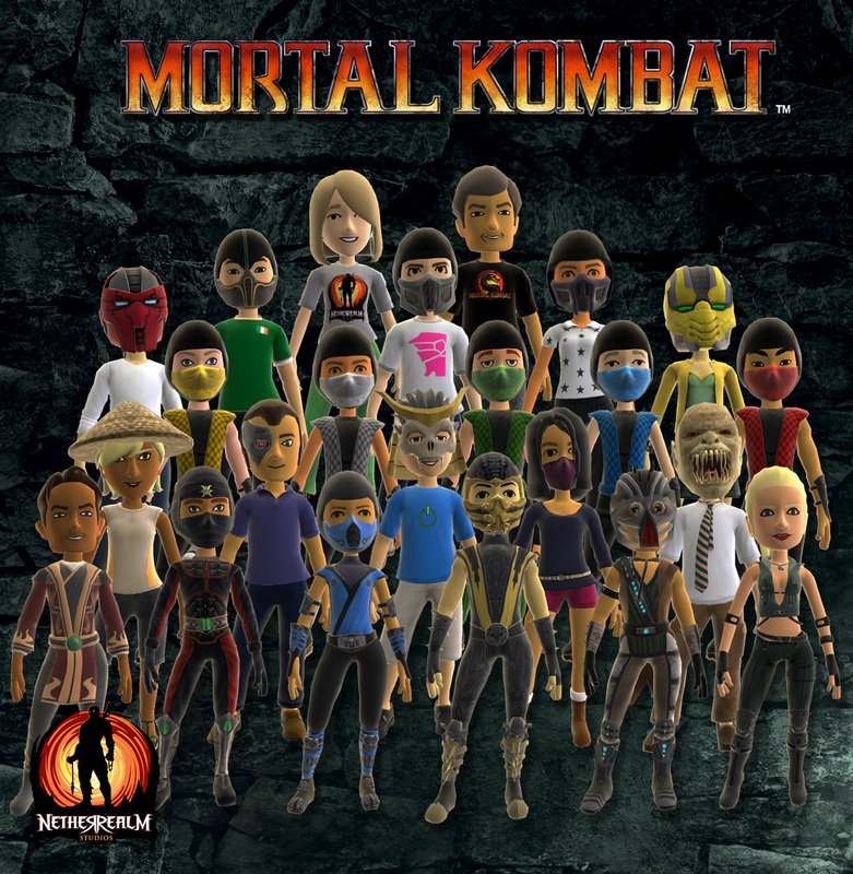 تويتر \ Mortal Kombat XTRA 🕊️🇺🇦 على تويتر: "the #Xbox 360 #mortalkombat  🐉 #mk9 #avatar skins. who of you guys bought them? 😉 sadly they canceled  a bunch of cool mk 9