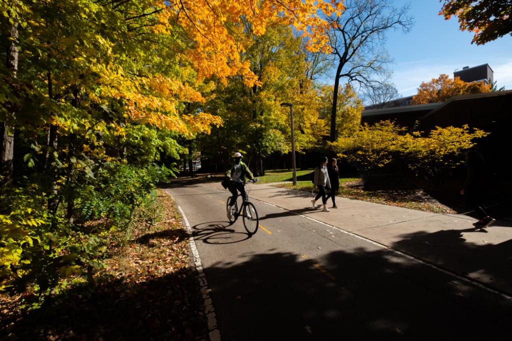 michiganstateu's tweet image. All the fall colors. #MSUView