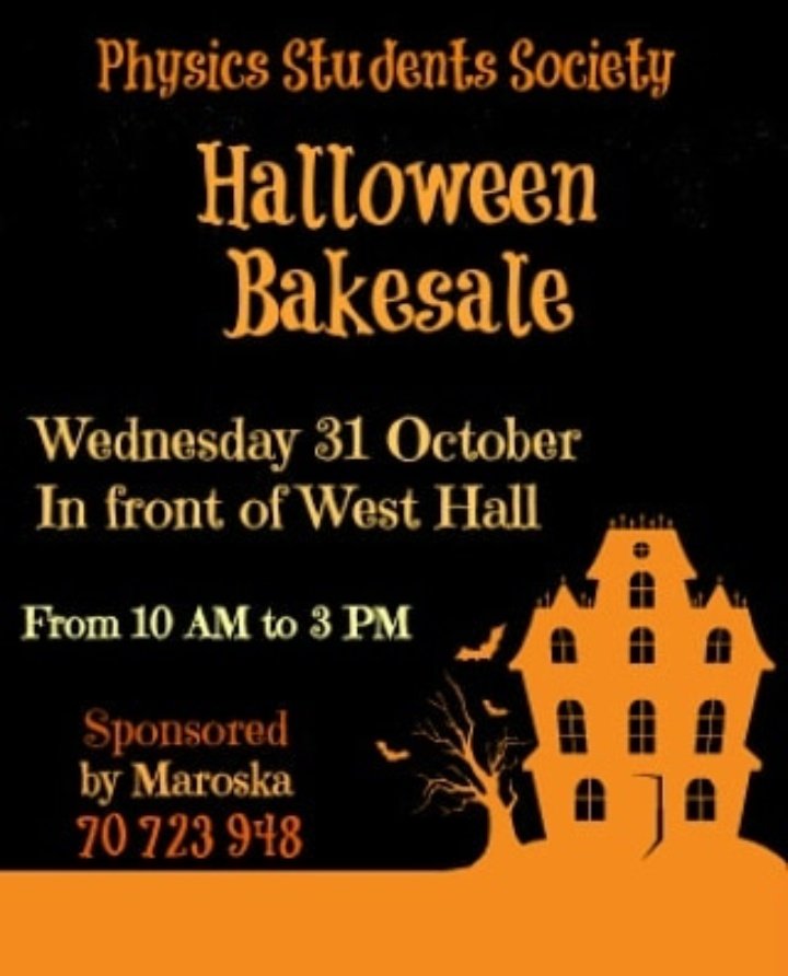 Pass by our stand tomorrow and buy yourself some good halloween treats 😊
We'll be waiting for you 💃💕