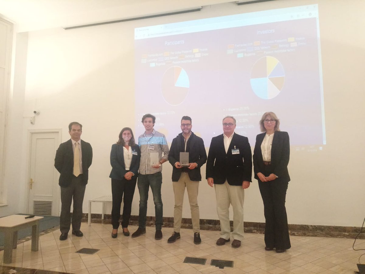 CarmenSillero's tweet photo. Tenemos a los premiados en Foro Internacional de Inversores #ScaleUpAndalucia en Málaga un empate, destacan ls scale ups #Bugaloop y #passionMotorBike @IDEAJunta @ceseand_een @ppucedac https://t.co/GFJ23vypTX