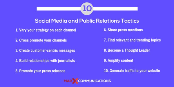 10 Social Media and Public Relations Tactics You Need to Know  buff.ly/2EupXoV
