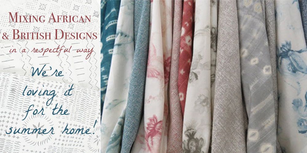 >>>This is how we do florals in culture rich SA<<< #serendipity #English #Europe #Africa #mudcloth #painterly #softfurnishings  buff.ly/2OXqODA