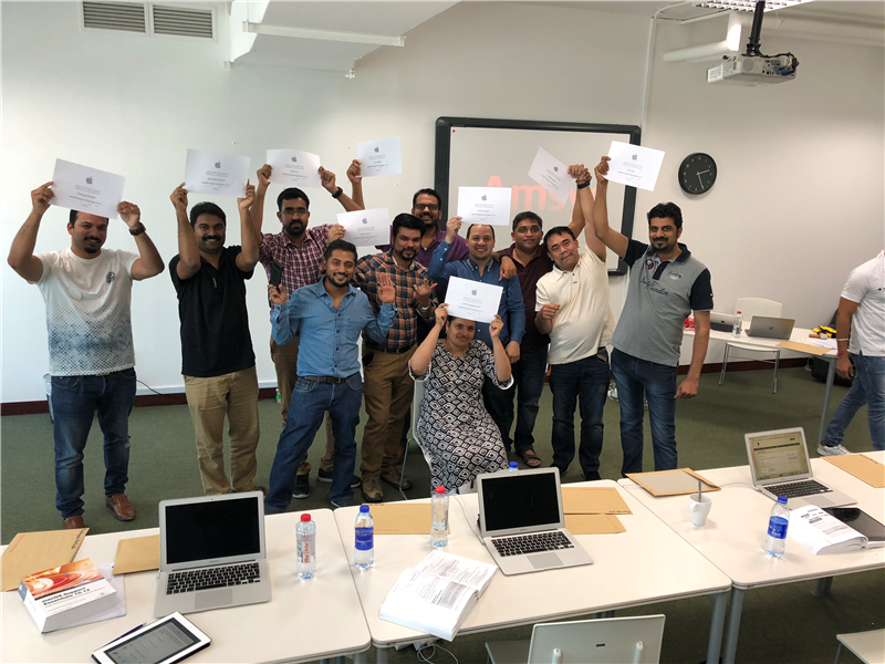 iTraining_IT's tweet photo. It was a pleasure training these awesome people in Dubai last week.

The Amsys Training staff wishes you all the best and we hope you will use your Support Essential skills wisely. ✌️ https://t.co/JrsmUDJSxx