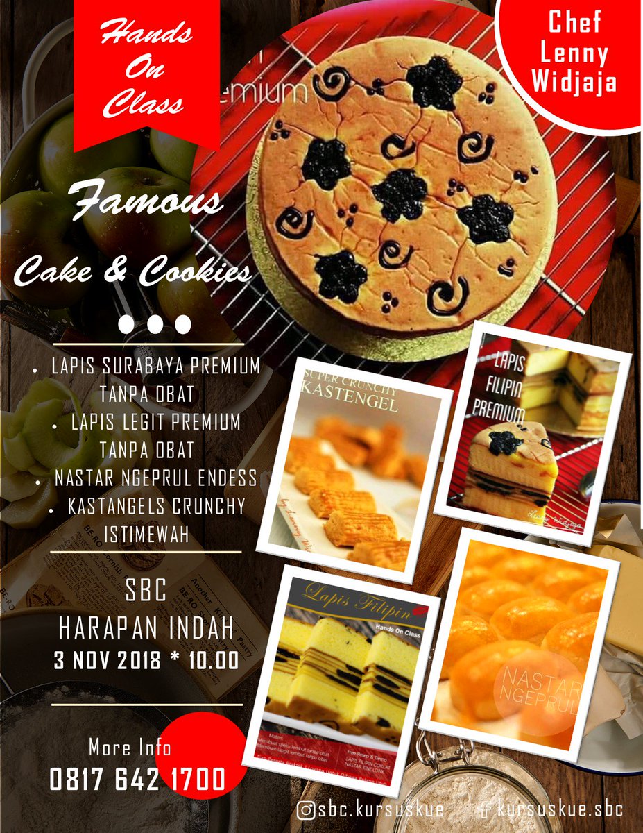 sbc_lenny's tweet photo. Premium Baking Class https://t.co/cRHMmkDZFY
