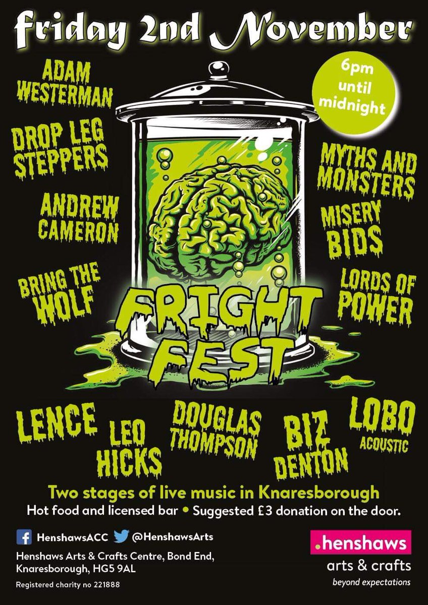 Fuzz fest! Well, fright fest. We go again in the name of charity, this Friday. Get down.  #punk #fuzz #haloween #charity #grunge #punkrock #rock #knaresborough #northyorkshire