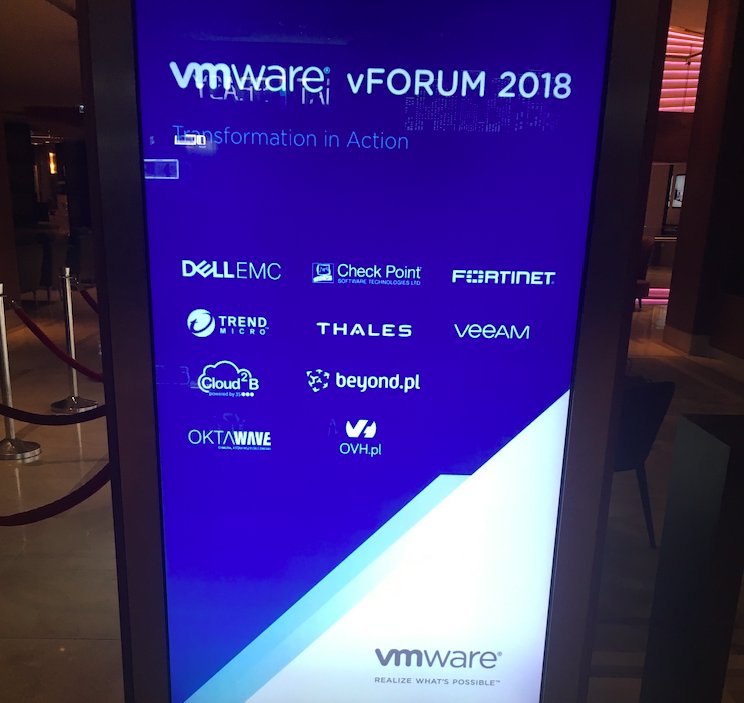 beyondpl's tweet photo. We are a silver partner of vFORUM Poland, which takes place in Warsaw. The event is organized by VMware, and the main theme is digital transformation!
#vmware #vforum #DigitalTransformation #beyondpl https://t.co/jrZzbPDPtc
