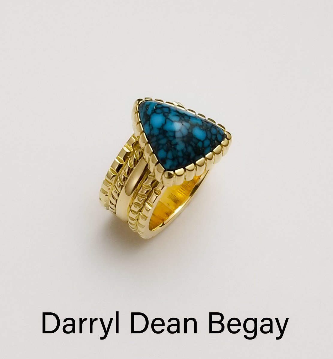 最終価格【証明書付き】Darryl Dean Begayのリング-