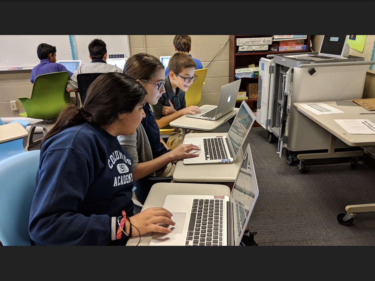 weidiana's tweet photo. The kids are working together in my Brainteasers activity. #LittleAlchemy #Howdoyoumakeenergy #multiage @ColumbusAcademy https://t.co/MgWHtX8mJX