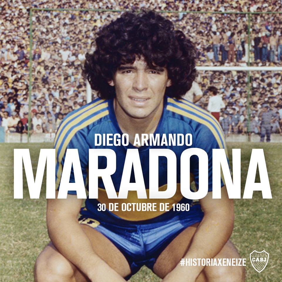 Cumpleanos De Maradona Felicitaciones Y Goles