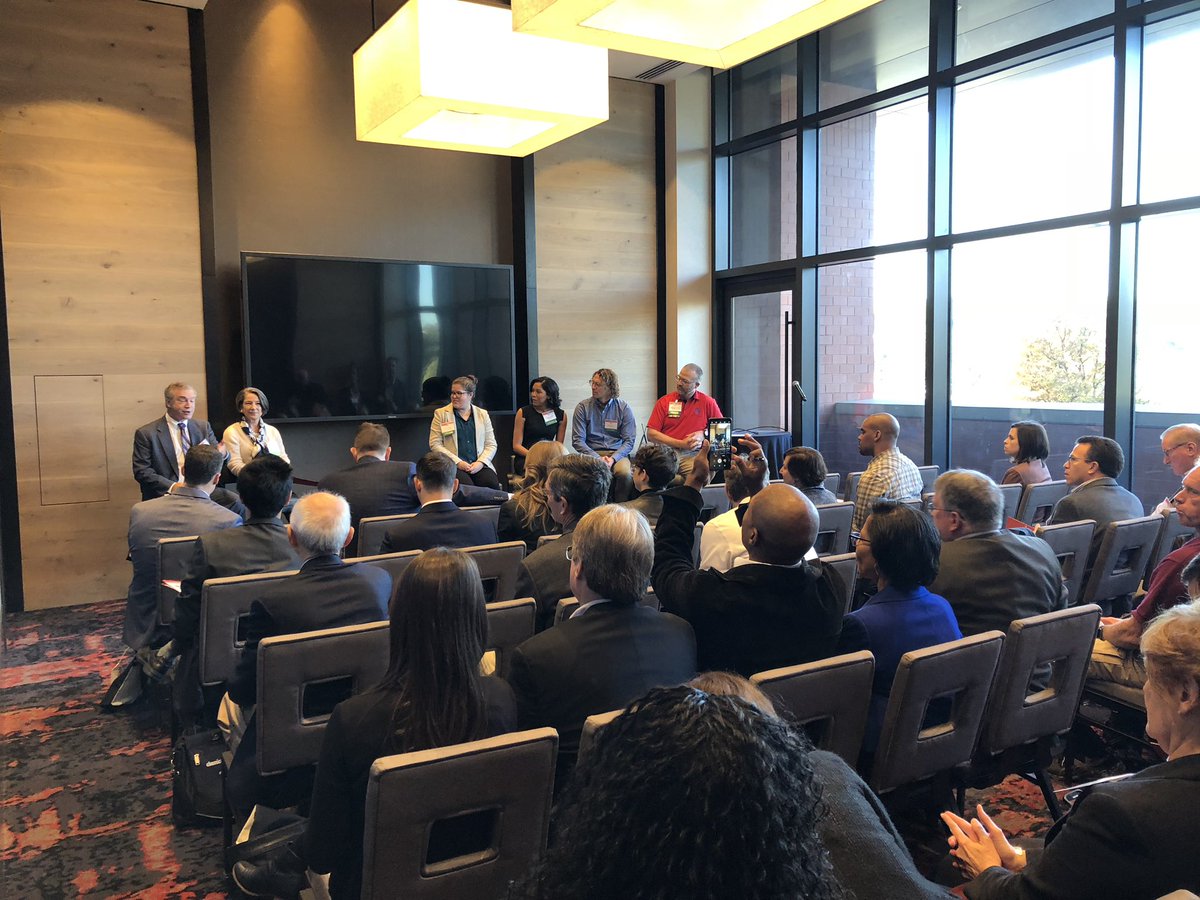 Almost ready to start the first #TEDCOExpo session - room is nearly full and attendees are still streaming in - gonna be SRO!