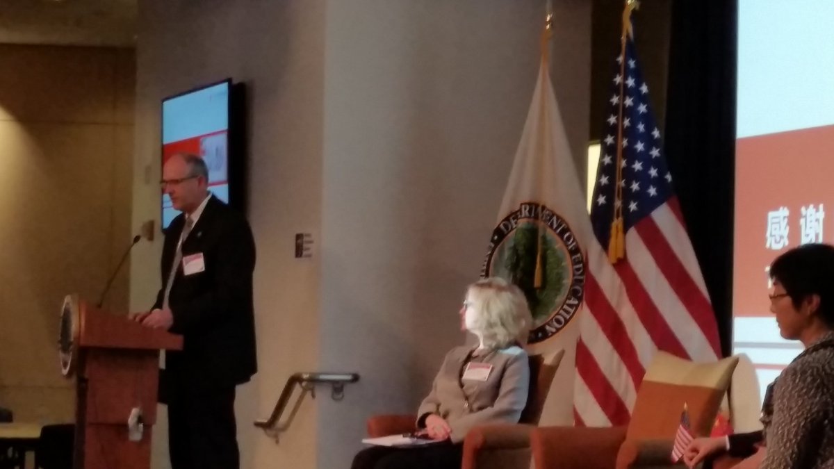 lynnegilli1's tweet photo. Scott Stump, Assistant Secretary of OCTAE at USDE brings remarks about the value and importance of CTE. https://t.co/6JbOV0v1o6