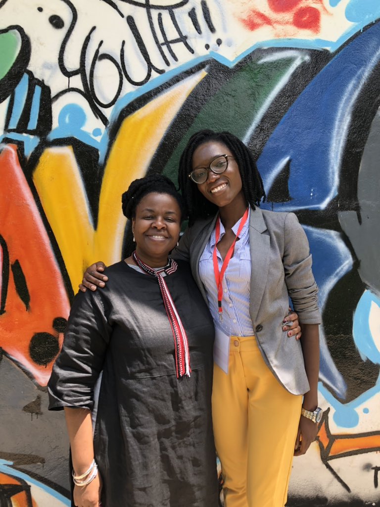 EverjoiceWin's tweet photo. She came through! @felogene Thank you for linking us up. @ironladey #FeministSolidarity
#SupportingMovements https://t.co/mVb7cWrkWH