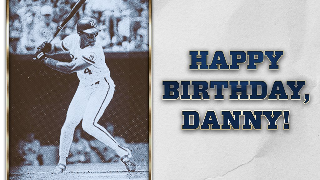 Happy Birthday to alumni, Danny Tartabull!  