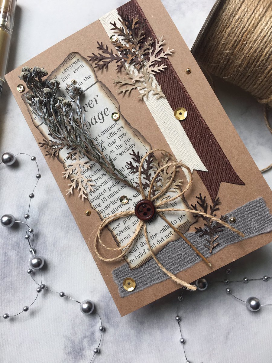 peisidea's tweet photo. Another brown, gray color mix and match~~ 
#driedflowers #handmadecards #diycard #cardmaking #cardmaker #greeting #greetingcards #bestwishes #createcards #thankyoucards #birthdaycard #marbled #lovecard #mixandmatch #手工卡片 #手做卡片 #萬用卡片 #情人節卡片 #生日卡片 #聖誕卡片 https://t.co/mDEmwsXbiu