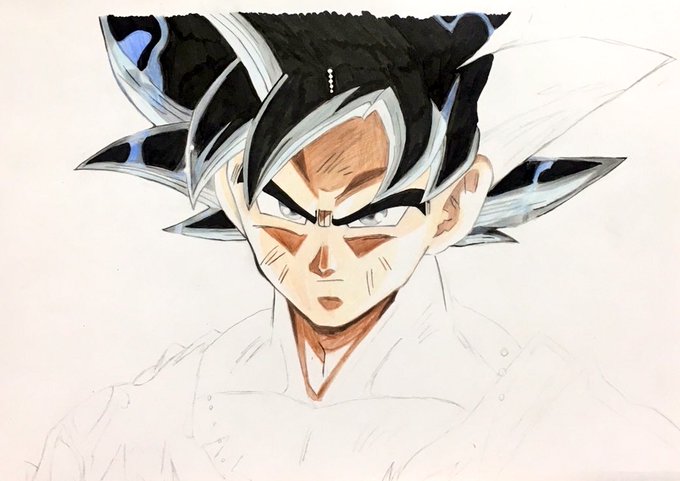 0以上 かっこいい 悟空 身勝手 ドラゴンボール イラスト 壁紙画像無料