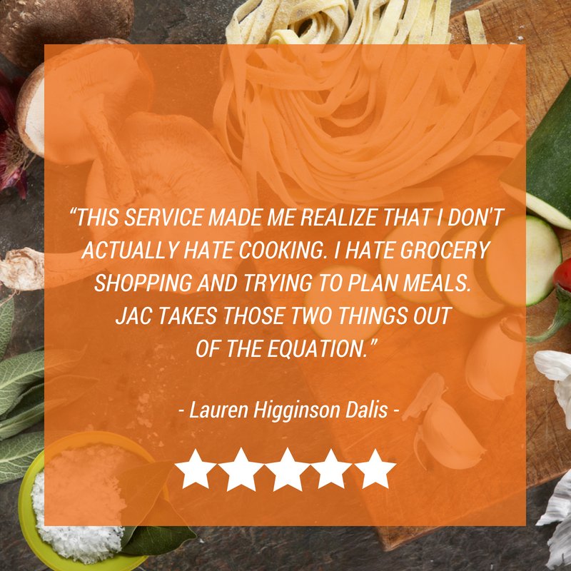 AddCooking's tweet image. Looking for an easy &amp;amp; delicious way to spice up your weekly #dinner routine? Take it from loyal customers like Lauren - try us out &amp;amp; see what we're all about. Recipes for 11/3 delivery are available to order until NOON today! #CustomerExperience #CustomerSuccess