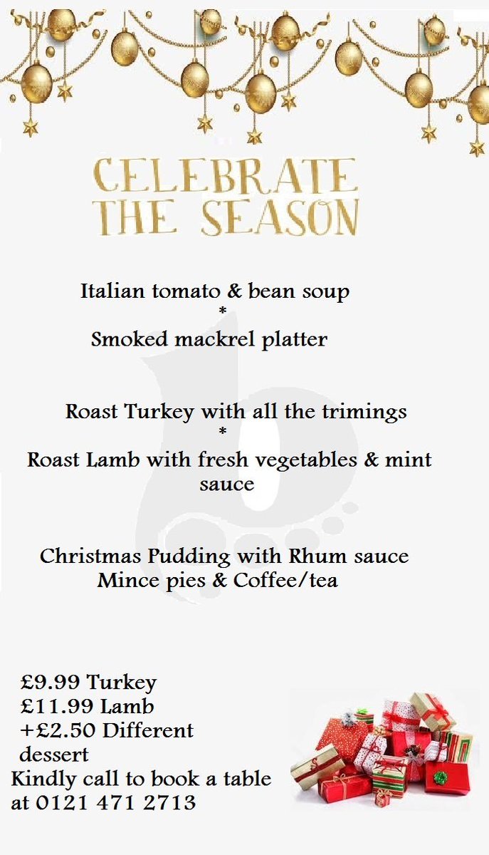 It's never too early to plan that office party. Call to book 01214712713