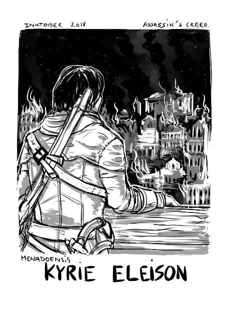 30 - SHAKE
Shay leaving a destroyed Lisbon, completely shaken by the consequences of his actions... ?
#Digitober #Inktober #Inktober2018 #InktoberAssassins #AssassinsCreed #AssassinsCreedRogue #ACFinest @assassinscreed @Ubisoft 