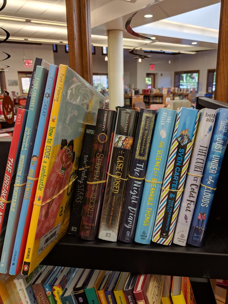 Cataloging new arrivals today. There were all in one box. #nErDCampLI
