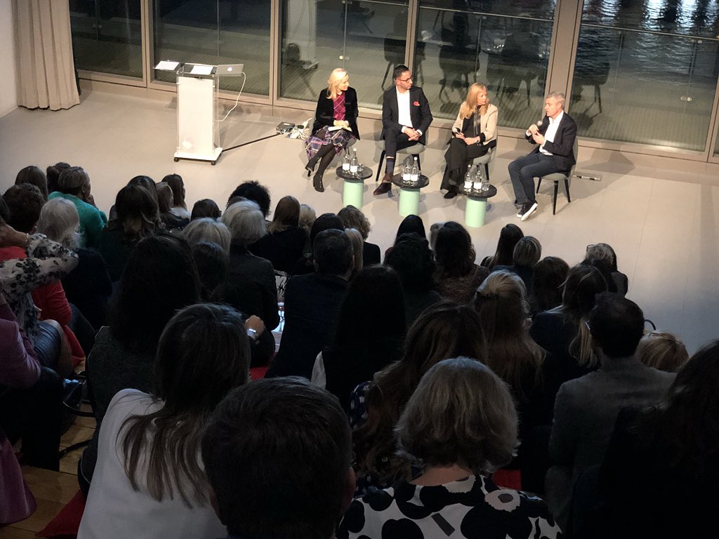 Our CEO @readmark shares a panel with @MelRichardsUK, @JoshGraff and @nickykc to launch the new @WACL1 and @LinkedIn gender parity project at our offices in London tonight @pippaglu #deedsnotwords