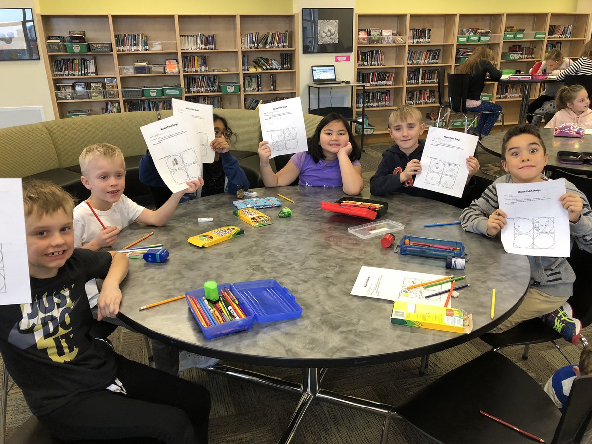 Lindsay Adrian (@lindsayadrian2) on Twitter photo Grade 3 SSEP mission patch designers. One of these artists may have their patch flown up on the next ISS mission!#epsbSSEP #careerpathways <a href="/MS_School_EPSB/">M Strembitsky EPSB</a> Grade 3 SSEP mission patch designers. One of these artists may have their patch flown up on the next ISS mission!#epsbSSEP #careerpathways <a href="/MS_School_EPSB/">M Strembitsky EPSB</a>