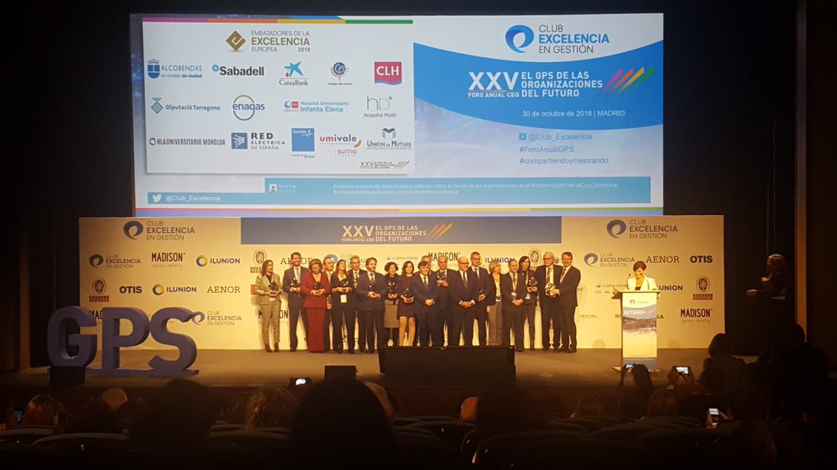 Leitat's tweet image. Felicitamos a las 14 organizaciones galardonadas con el reconocimiento de Embajadores de la Excelencia Europea @Club_Excelencia #ForoAnualGPS #compartiendoymejorando