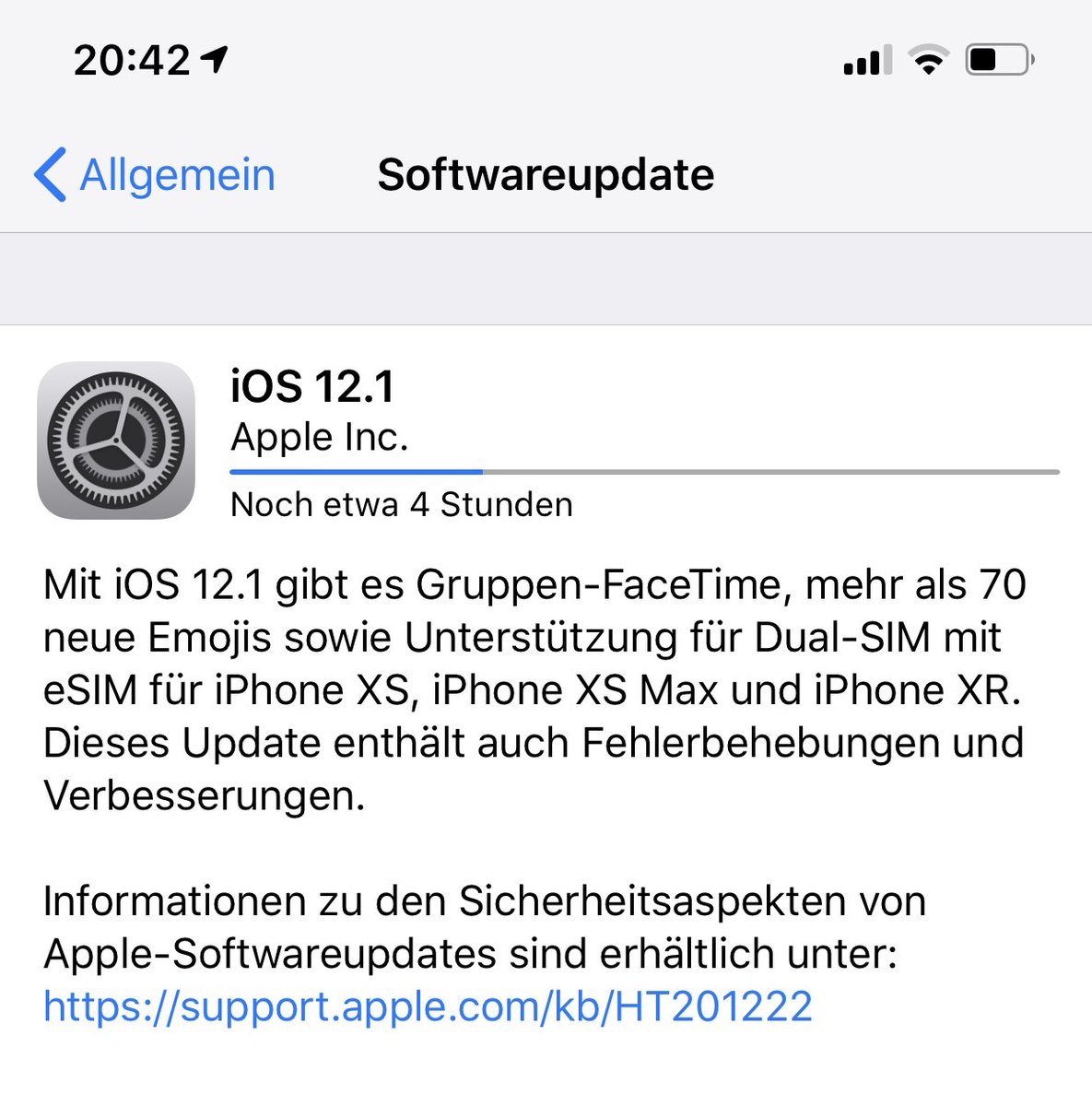 koerber's tweet image. Ich komme dann später noch mal. #iOS1201