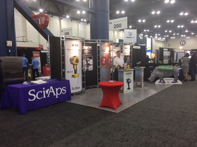 SciAps_Inc's tweet photo. Visit us at the ASNT Conference today and tomorrow! Get a demo of our X and Z analyzers, learn more about our ground breaking Pipeline App, and see how you can reduce your argon footprint! @ASNTinfo #analyzeyourworld #argon #handheldanalyzer #ASNT2018 #pipeline #NDT #PMI https://t.co/EsYZqZ9AIz