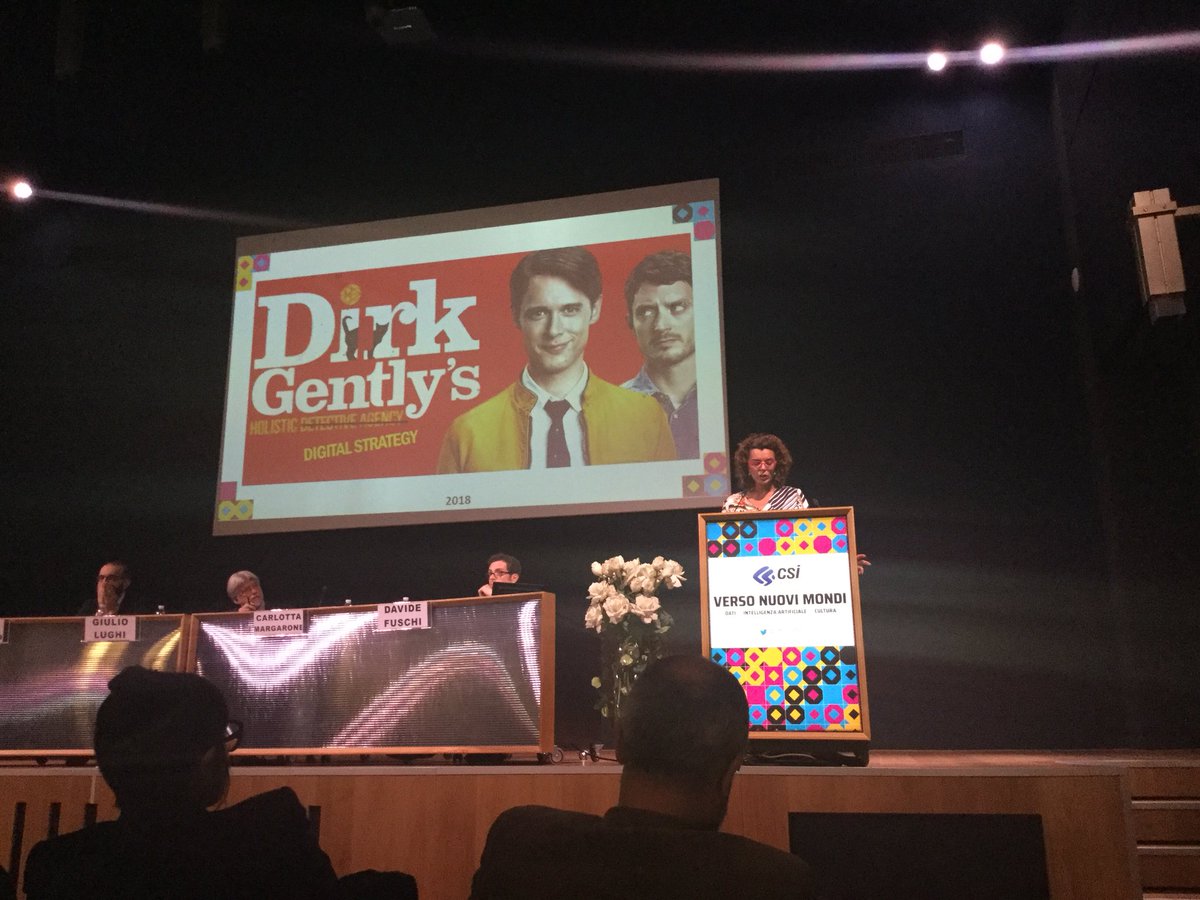 GiulyBonll's tweet photo. #cts2018 @Carlotta_Ma parla con passione dei musei come luoghi del sociale https://t.co/xUwm9G7Tvm