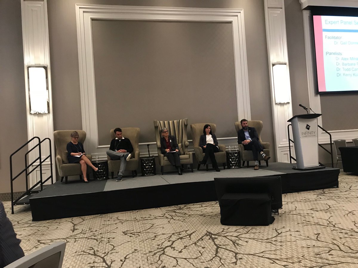 #ottawapatientsafety Panelists describing innovations to improve care of elderly