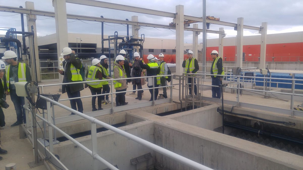 aigua_cat's tweet photo. After two days of productive panels and speeches in #AMWAJForum, activities continue with a visit at the #reuse water plant in #Llobregat waste water treatment plant @AMWAJForum @RevolveMediaCo https://t.co/plfrqWp4pO