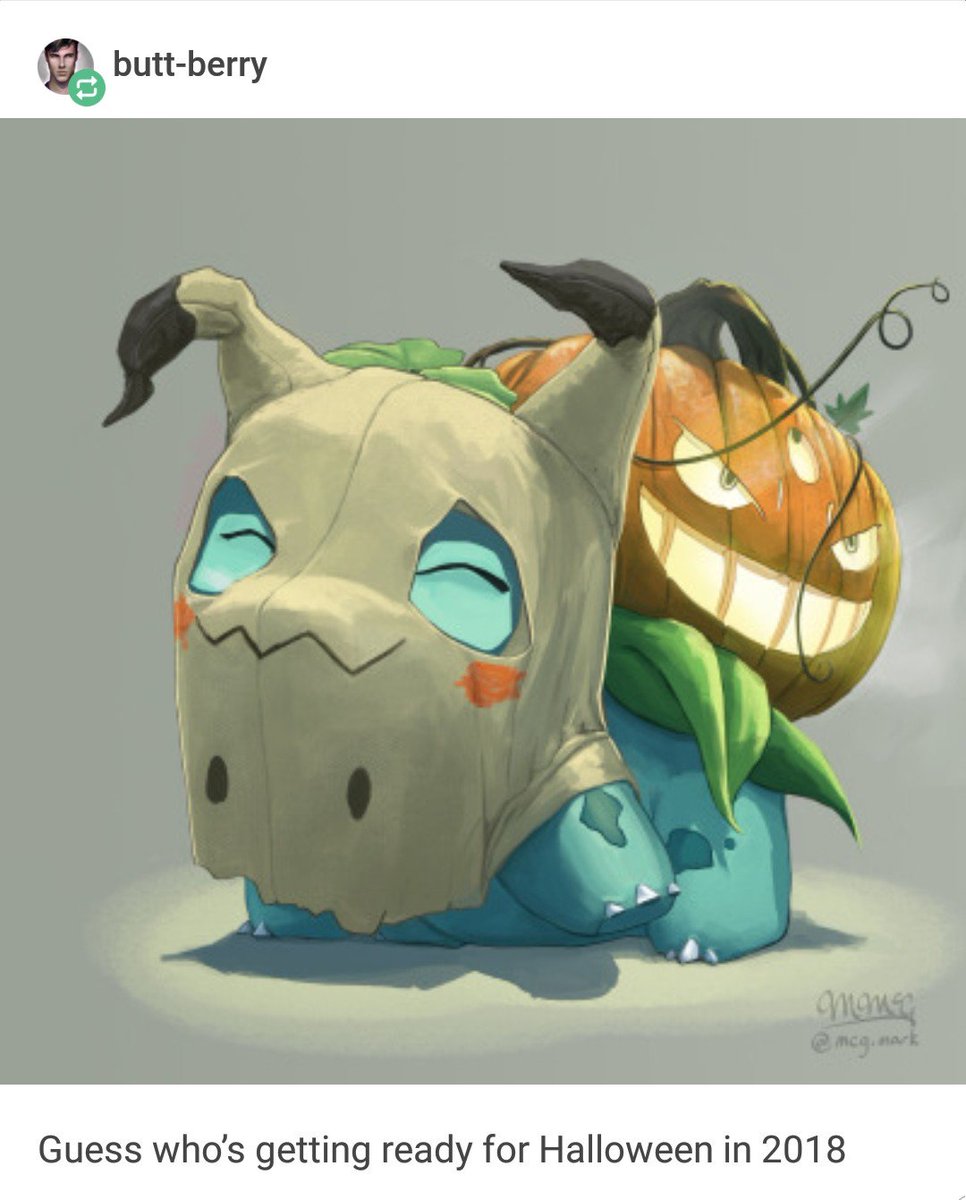 BulbaGanda's tweet photo. Spookysaur is ready for Halloween as usual 🦇👻 https://t.co/jDfWyFYxho