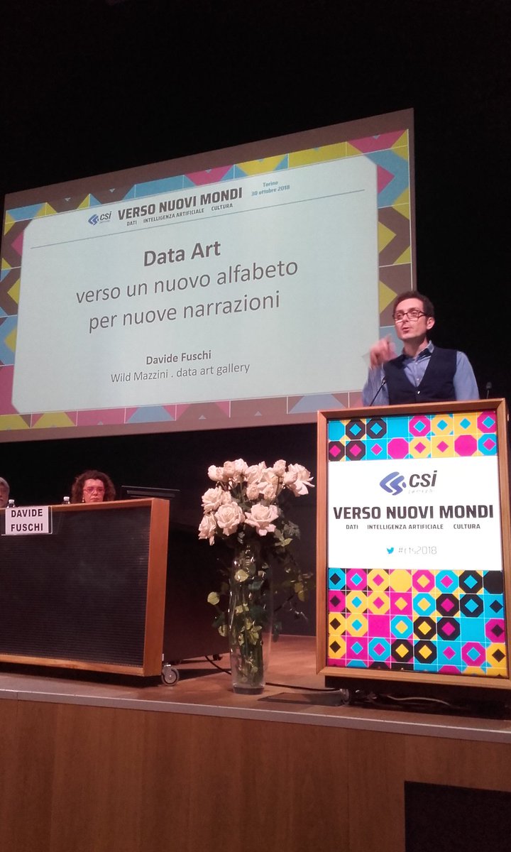 csipiemonte's tweet photo. #cts2018 @novelune ci racconta come è nata @wildmazzini la prima data art gallery in Europa https://t.co/7Whel0eDE3