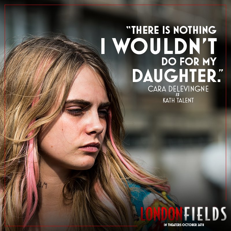 LondonFields18's tweet photo. A mother will do anything to protect her child. See @Caradelevingne in #LondonFields, in theaters now. https://t.co/wZVG6ND87g https://t.co/pRdastfsJg