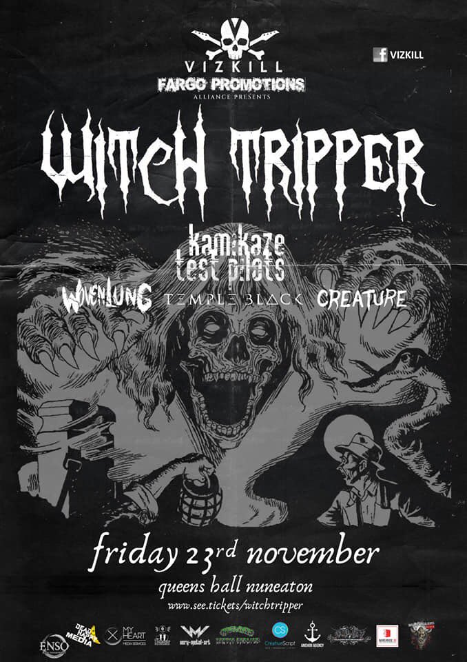 We got this bad boy coming up with @WitchTripperUK