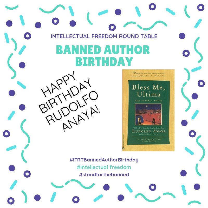 Happy Birthday Rudolfo Anaya!   